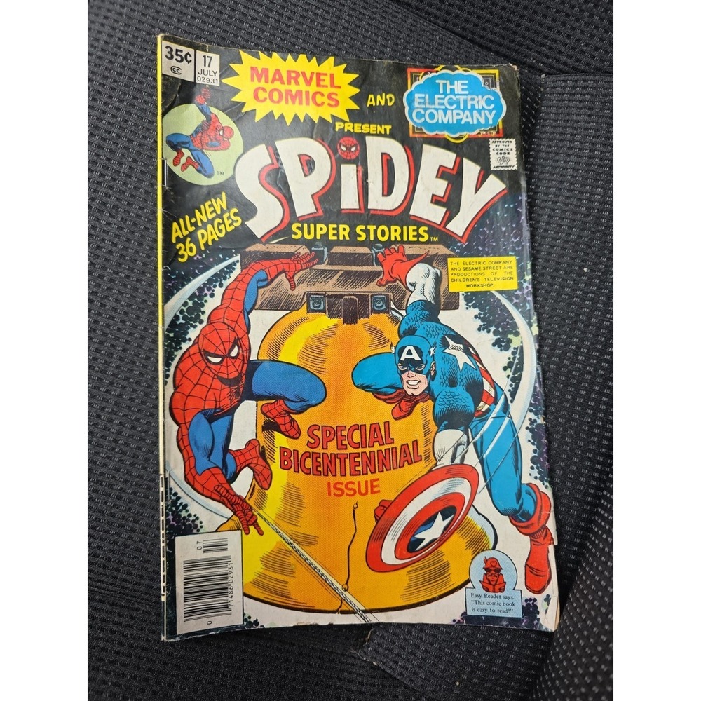 Spidey Super Stories #17 1976 Vintage Comic Book